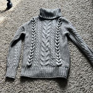 Abercrombie & Fitch. Maroon turtle neck sweater. Size S